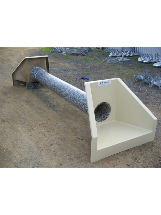 Front headwalls with 315mm pipe